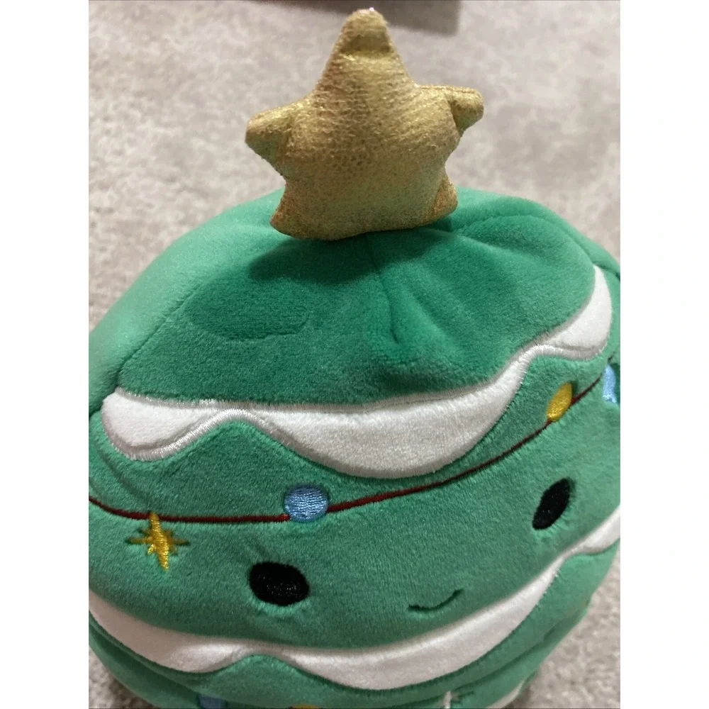 Squishmallows 8 Inch Christmas Tree Plush Stuffie Holiday Toy‎